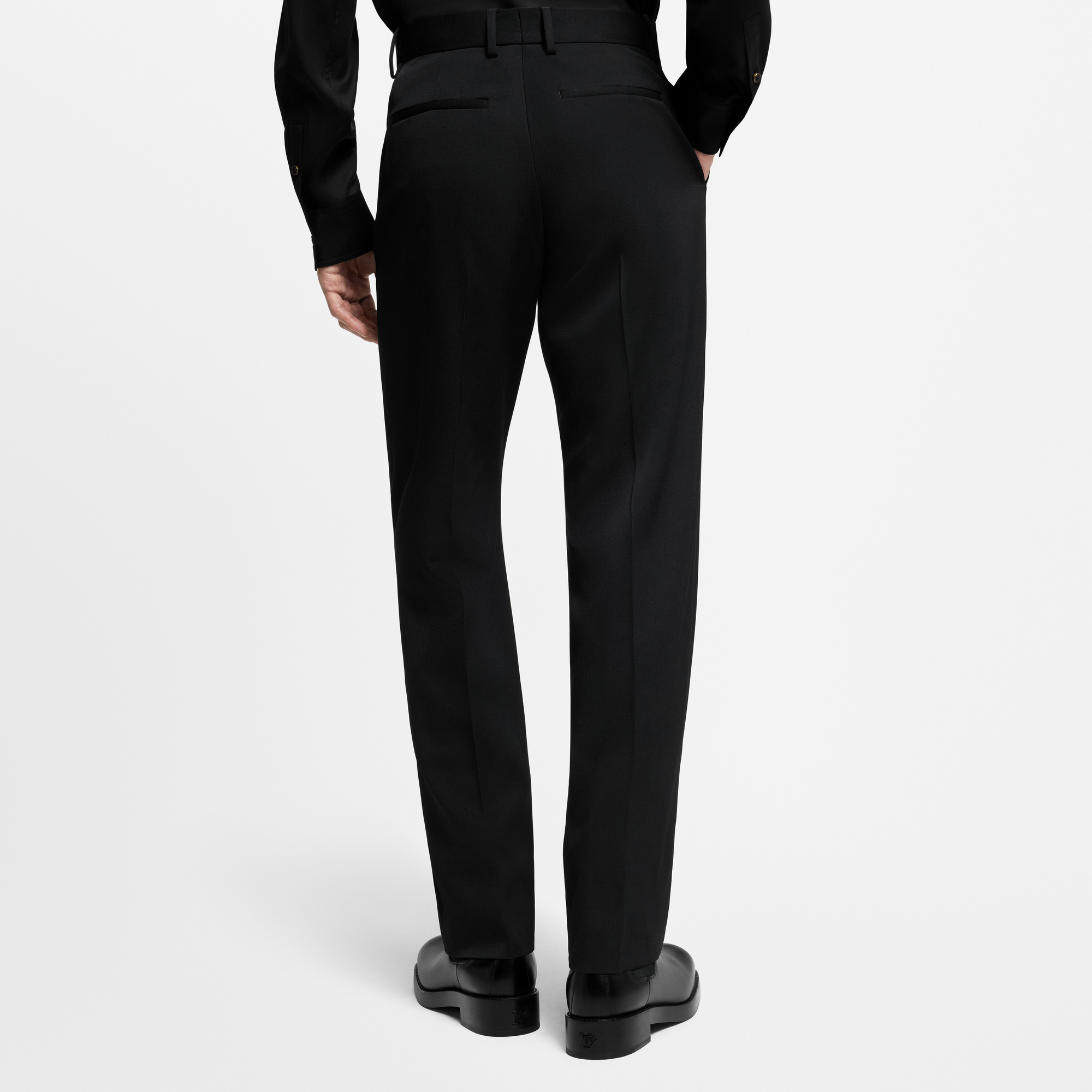 Pantaloni a sigaretta sartoriali in lana  Uomo Abbigliamento Pantaloni | LOUIS VUITTON (Zoom prodotto)